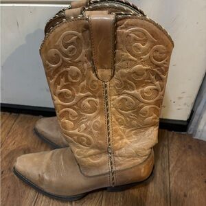 Durango Light Brown Western Boots